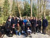 a group photo at chateaux